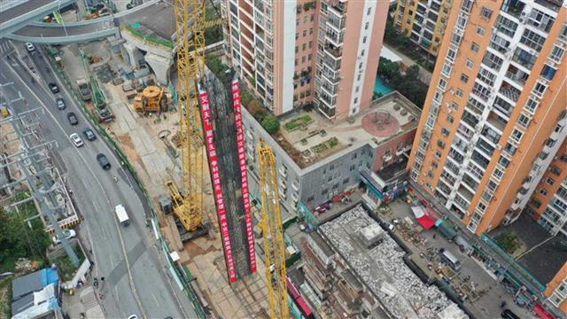 武汉地铁新港线西延线汉口段建设迈入新阶段