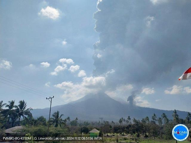 火山危机未解，驻登领馆发布出行警示