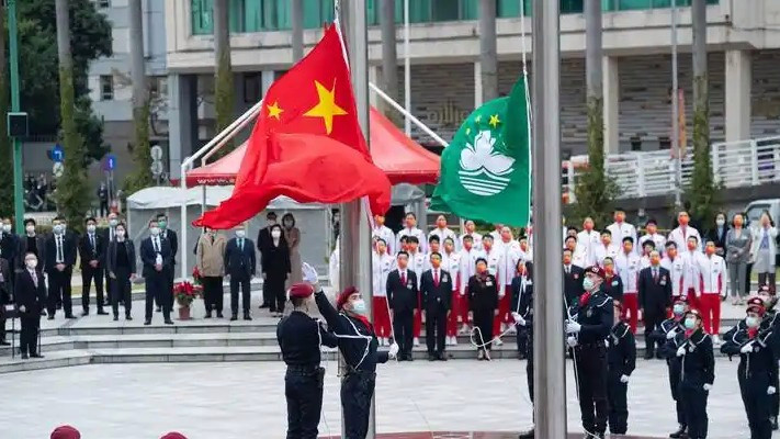 庆祝澳门回归祖国 25 周年大会隆重举行